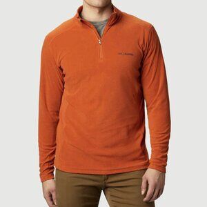NWT Columbia Klamath Range II Half-Zip Sweater Rust S